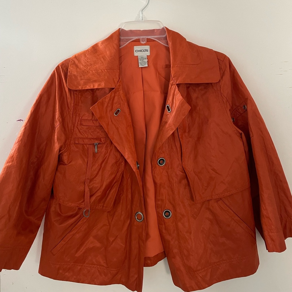 Chico's Women's Orange Jacket